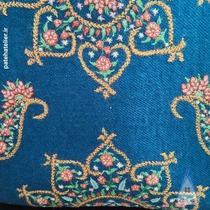 کیف دستی زنانه پته دوزی کرمان با رنگرزی گیاهی