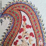 تابلو کوچک پته دوزی اصیل کرمان