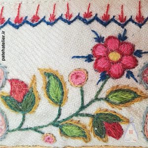 کیف لوازم آرایش زنانه پته دوزی کرمان