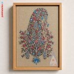 تابلو پته گیاهی دوخت معاصر