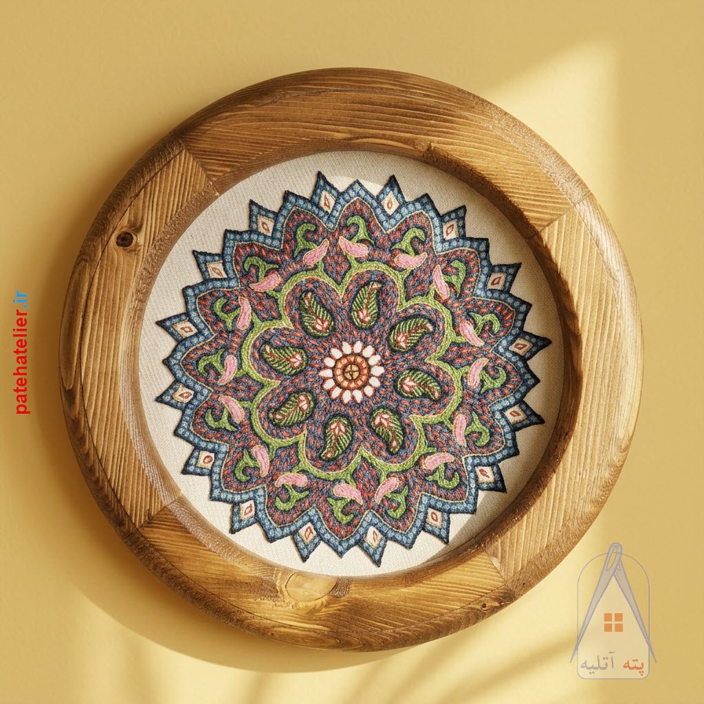 pateh-pesian-wall-art تابلو پته دست دوز