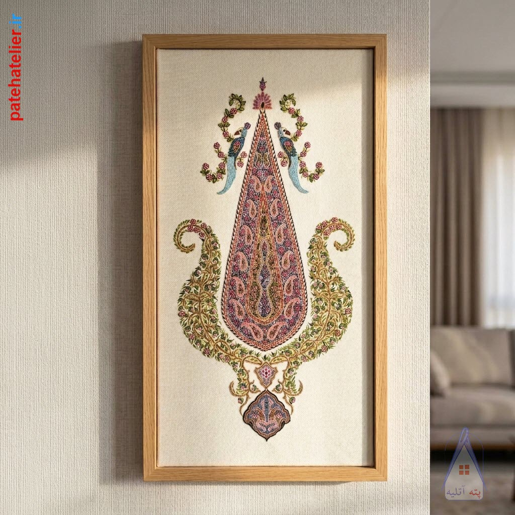 framed-pesion-pateh-art تابلو پته اصیل کرمان