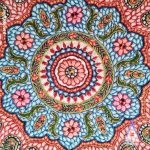 جزییات رومیزی پته دوزی کرمان