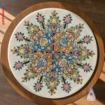 رومیزی پته دوزی طرح آرتمیس