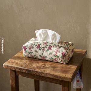 پته دستمال کاغذی با نخ گیاهی