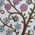 تابلو سوزن دوزی صنایع دستی کرمان