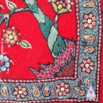 تابلو پته اصیل صنایع دستی کرمان رنگرزی گیاهی ابعاد 45 در 45 سانتی متر