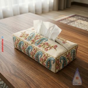 کاور دستمال کاغذی پته دوزی