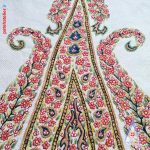 تابلو پته دوزی کرمان سرو بزرگ