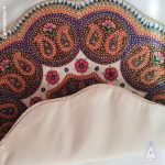 رومیزی پته دوزی معاصر بته جقه سلطانی