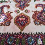 پته رومیزی طرح چهار بته